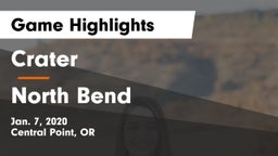 Crater  vs North Bend  Game Highlights - Jan. 7, 2020