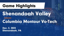 Shenandoah Valley  vs Columbia Montour Vo-Tech  Game Highlights - Dec. 2, 2023