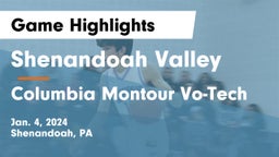 Shenandoah Valley  vs Columbia Montour Vo-Tech  Game Highlights - Jan. 4, 2024