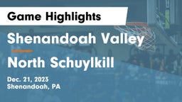 Shenandoah Valley  vs North Schuylkill  Game Highlights - Dec. 21, 2023