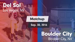 Matchup: Del Sol  vs. Boulder City  2016