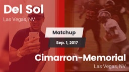 Matchup: Del Sol  vs. Cimarron-Memorial  2017