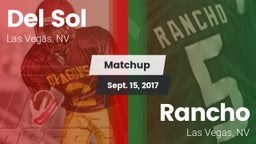 Matchup: Del Sol  vs. Rancho  2017