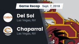 Recap: Del Sol  vs. Chaparral  2018