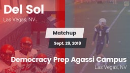 Matchup: Del Sol  vs.  Democracy Prep Agassi Campus 2018