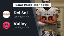 Recap: Del Sol  vs. Valley  2018