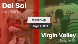 Matchup: Del Sol  vs. ****** Valley  2019