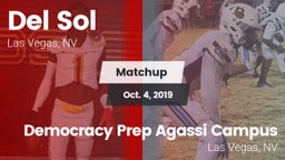 Matchup: Del Sol  vs.  Democracy Prep Agassi Campus 2019