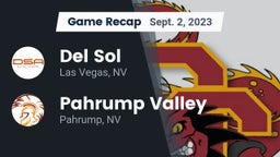 Recap: Del Sol  vs. Pahrump Valley  2023