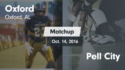 Matchup: Oxford  vs. Pell City 2016