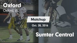 Matchup: Oxford  vs. Sumter Central 2016