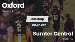 Matchup: Oxford  vs. Sumter Central  2017