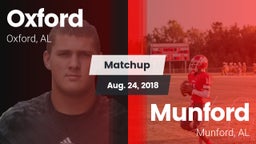 Matchup: Oxford  vs. Munford  2018