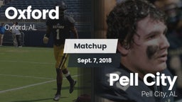 Matchup: Oxford  vs. Pell City  2018