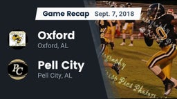 Recap: Oxford  vs. Pell City  2018