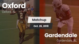 Matchup: Oxford  vs. Gardendale  2018