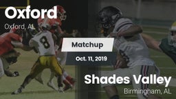 Matchup: Oxford  vs. Shades Valley  2019
