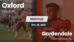 Matchup: Oxford  vs. Gardendale  2019