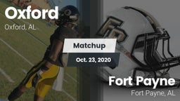 Matchup: Oxford  vs. Fort Payne  2020
