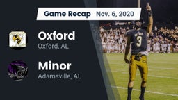 Recap: Oxford  vs. Minor  2020