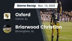 Recap: Oxford  vs. Briarwood Christian  2020