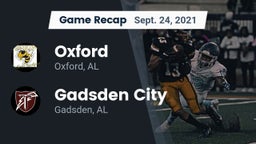Recap: Oxford  vs. Gadsden City  2021