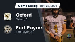 Recap: Oxford  vs. Fort Payne  2021
