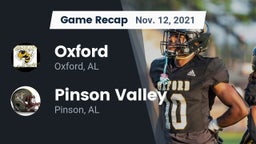 Recap: Oxford  vs. Pinson Valley  2021