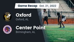 Recap: Oxford  vs. Center Point  2022