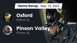 Recap: Oxford  vs. Pinson Valley  2023
