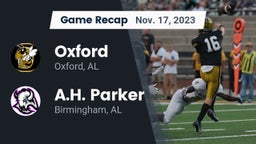 Recap: Oxford  vs. A.H. Parker  2023