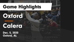 Oxford  vs Calera  Game Highlights - Dec. 5, 2020