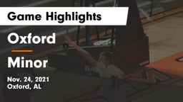 Oxford  vs Minor  Game Highlights - Nov. 24, 2021