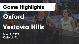 Oxford  vs Vestavia Hills  Game Highlights - Jan. 2, 2024