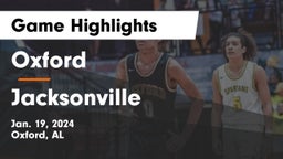 Oxford  vs Jacksonville  Game Highlights - Jan. 19, 2024