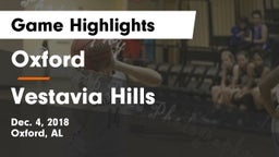 Oxford  vs Vestavia Hills  Game Highlights - Dec. 4, 2018
