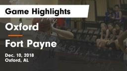 Oxford  vs Fort Payne Game Highlights - Dec. 10, 2018