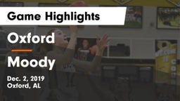 Oxford  vs Moody  Game Highlights - Dec. 2, 2019