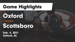 Oxford  vs Scottsboro  Game Highlights - Feb. 4, 2021