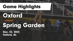 Oxford  vs Spring Garden  Game Highlights - Dec. 22, 2023