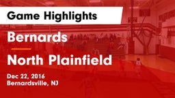 Bernards  vs North Plainfield  Game Highlights - Dec 22, 2016