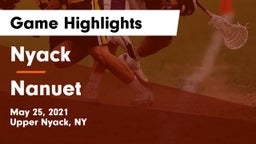 Nyack  vs Nanuet  Game Highlights - May 25, 2021