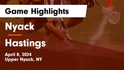 Nyack  vs Hastings  Game Highlights - April 8, 2024