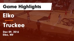 Elko  vs Truckee Game Highlights - Dec 09, 2016