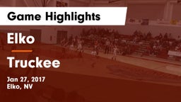Elko  vs Truckee  Game Highlights - Jan 27, 2017