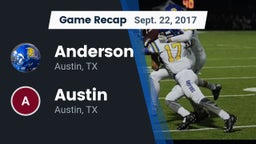 Recap: Anderson  vs. Austin  2017
