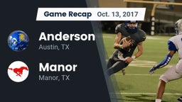 Recap: Anderson  vs. Manor  2017