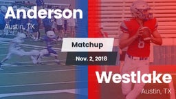 Matchup: Anderson  vs. Westlake  2018
