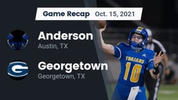 Recap: Anderson  vs. Georgetown  2021