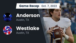 Recap: Anderson  vs. Westlake  2022